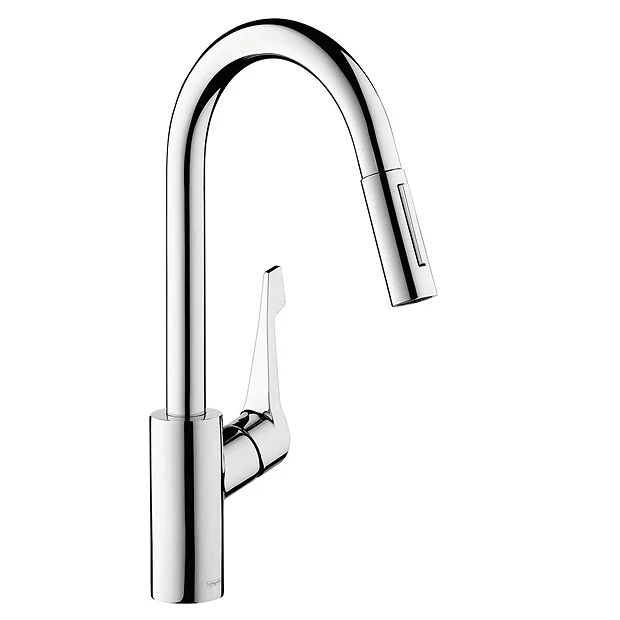Hansgrohe Cento XL Single Lever Kitchen Mixer With Pull Out Spray 2 Hansgrohe Cento XL Single Lever Kitchen Mixer With Pull Out Spray - Image 2