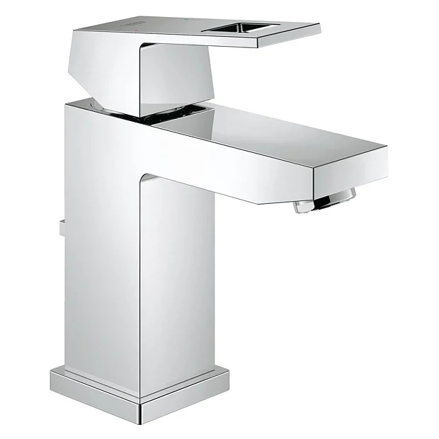 Grohe Eurocube S-Size Mono Basin Mixer With Pop-up Waste 2 Grohe Eurocube S-Size Mono Basin Mixer With Pop-up Waste - Image 2