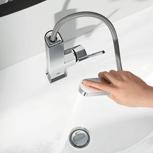 Grohe Plus Single-Lever Basin Mixer 1/2" L-Size With Waste 1 Grohe Plus Single-Lever Basin Mixer 1/2" L-Size With Waste