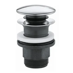 Grohe QuickFix Start Mono Basin Mixer With Pull Out Spout + Push-Open Waste