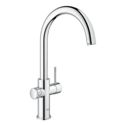 Grohe RED Duo Instant Boiling Water Kitchen Tap And M Size Boiler - Chrome -Faucet Shop 30058001 d4