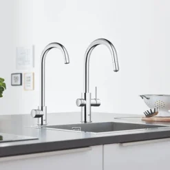 Grohe RED Mono Pillar Instant Boiling Water Kitchen Tap And M Size Boiler -Faucet Shop 30060001 d3