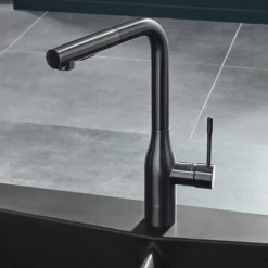Grohe Essence Kitchen Sink Mixer - Brushed Hard Graphite -Faucet Shop 30269al0 d2