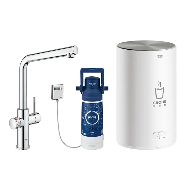 Grohe RED Duo Instant Boiling Water Kitchen Tap And M Size Boiler - Chrome 2 Grohe RED Duo Instant Boiling Water Kitchen Tap And M Size Boiler - Chrome - Image 2