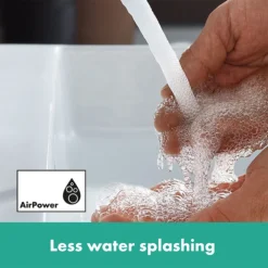 Hansgrohe Metris Single Lever Basin Mixer 260 With Pop-up Waste -Faucet Shop 31082000ai2