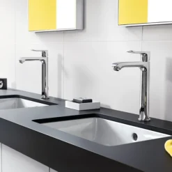 Hansgrohe Metris Single Lever Basin Mixer 200 With Pop-up Waste