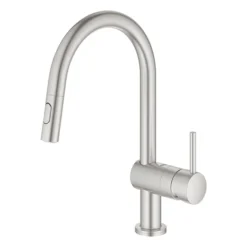 Grohe Minta Touch Electronic Kitchen Sink Mixer With Pull Out Spray - SuperSteel 5 Grohe Minta Touch Electronic Kitchen Sink Mixer With Pull Out Spray - SuperSteel -Faucet Shop 31358dc2 d1