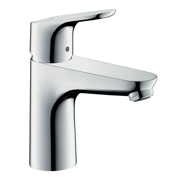 Hansgrohe Focus Single Lever Basin Mixer 100 Without Waste 2 Hansgrohe Focus Single Lever Basin Mixer 100 Without Waste - Image 2
