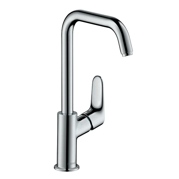 Hansgrohe Focus Single Lever Basin Mixer 240 With Swivel Spout And Pop-up Waste 2 Hansgrohe Focus Single Lever Basin Mixer 240 With Swivel Spout And Pop-up Waste - Image 2