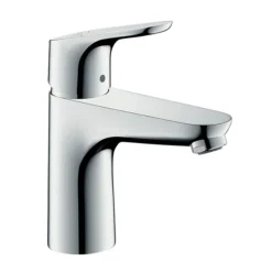 Hansgrohe Focus Single Lever Basin Mixer 100 With 2 Flow Rates And Pop-up Waste