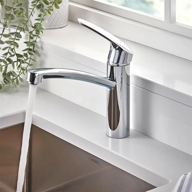 Hansgrohe Focus M41 Single Lever Kitchen Mixer 160 - Chrome 1 Hansgrohe Focus M41 Single Lever Kitchen Mixer 160 - Chrome
