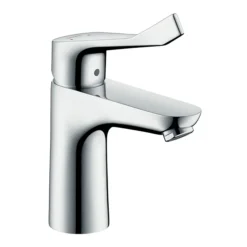 Hansgrohe Focus Care Single Lever Basin Mixer 100 CoolStart Without Waste
