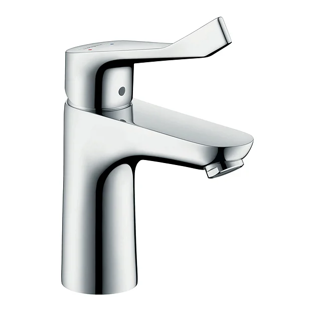 Hansgrohe Focus Care Single Lever Basin Mixer 100 CoolStart Without Waste 1 Hansgrohe Focus Care Single Lever Basin Mixer 100 CoolStart Without Waste