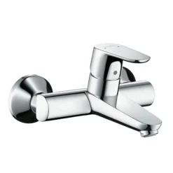 Hansgrohe Focus Wall Mounted Single Lever Basin Mixer