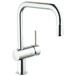 Grohe Minta Kitchen Sink Mixer With Pull Out Spray - Chrome