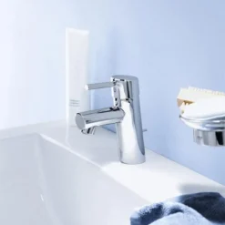 Grohe Concetto Mono Basin Mixer With Pop-up Waste