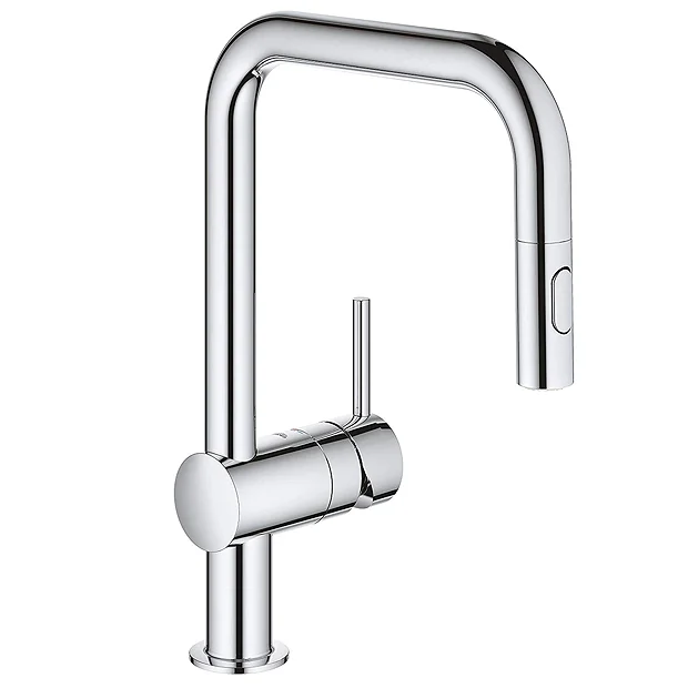 Grohe Minta Single-Lever Kitchen Sink Mixer Tap With Pull Out Spray 2 Grohe Minta Single-Lever Kitchen Sink Mixer Tap With Pull Out Spray - Image 2