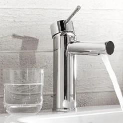 Grohe Essence S-Size Mono Basin Mixer With Pop-up Waste -Faucet Shop 32898001 d1