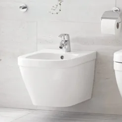 Grohe Eurosmart 1/2" S-Size Bidet Mixer With Pop-up Waste