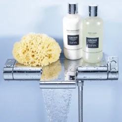 Grohe Grohtherm 2000 Wall Mounted Thermostatic Bath Shower Mixer -Faucet Shop 34464001 d3