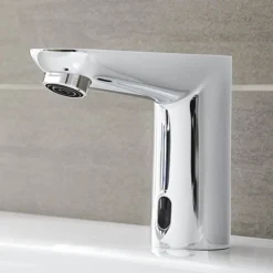 Grohe Euroeco Cosmopolitan E Infra-Red Basin Tap 1/2" - Chrome -Faucet Shop 36272000 d1