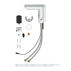 Grohe Bau Cosmopolitan E Infra-Red Electronic Basin Mixer 10 Grohe Bau Cosmopolitan E Infra-Red Electronic Basin Mixer -Faucet Shop 36451000 d3
