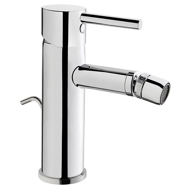 VitrA - Minimax S Monobloc Bidet Mixer With Pop-up Waste - Chrome 1 VitrA - Minimax S Monobloc Bidet Mixer With Pop-up Waste - Chrome