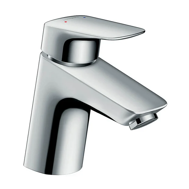 Hansgrohe Logis Basin Mixer 70 For Vented Hot Water Cylinders With Push-open Waste 2 Hansgrohe Logis Basin Mixer 70 For Vented Hot Water Cylinders With Push-open Waste - Image 2