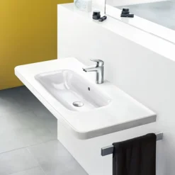 Hansgrohe Logis Single Lever Basin Mixer 100 CoolStart Without Waste -Faucet Shop 71100000 d2