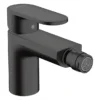 Hansgrohe Vernis Blend Single Lever Bidet Mixer With Pop-up Waste - Matt Black