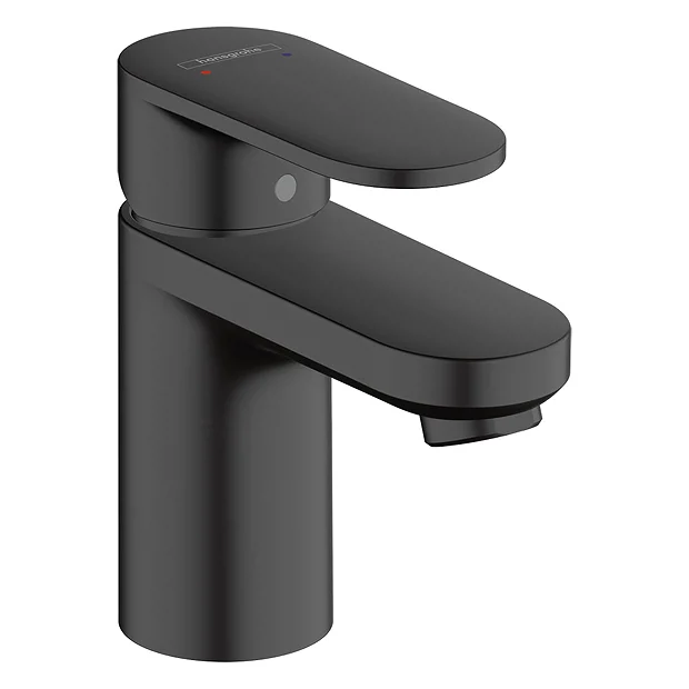 Hansgrohe Vernis Blend Single Lever Basin Mixer 70 With Pop-up Waste - Matt Black 1 Hansgrohe Vernis Blend Single Lever Basin Mixer 70 With Pop-up Waste - Matt Black