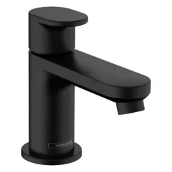 Hansgrohe Vernis Blend Pillar Tap 70 For Cold Water Without Waste - Matt Black