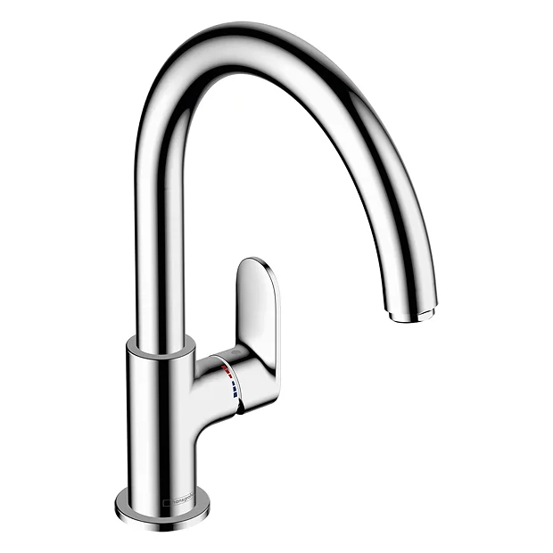 Hansgrohe Vernis Blend M35 Single Lever Kitchen Mixer 260 With Swivel Spout - Chrome 1 Hansgrohe Vernis Blend M35 Single Lever Kitchen Mixer 260 With Swivel Spout - Chrome