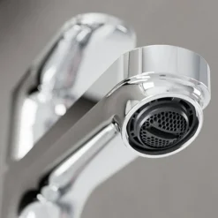 Hansgrohe Rebris S Single Lever Basin Mixer 110 With Pop-up Waste - Chrome -Faucet Shop 72517000 l