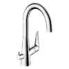 Hansgrohe Talis M51 Single Lever Kitchen Mixer 220 With Shut-Off Valve