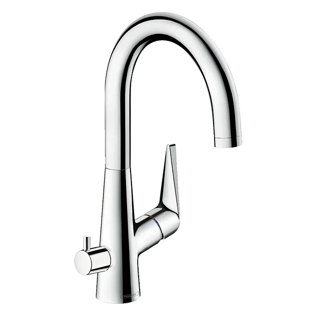 Hansgrohe Talis M51 Single Lever Kitchen Mixer 220 With Shut-Off Valve 1 Hansgrohe Talis M51 Single Lever Kitchen Mixer 220 With Shut-Off Valve