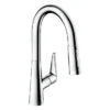 Hansgrohe Talis M51 Single Lever Kitchen Mixer 160 With Pull Out Spray - Chrome