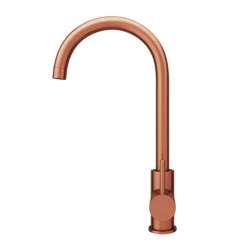 Alberta Modern Brushed Copper Kitchen Mixer Tap -Faucet Shop alktbc d1