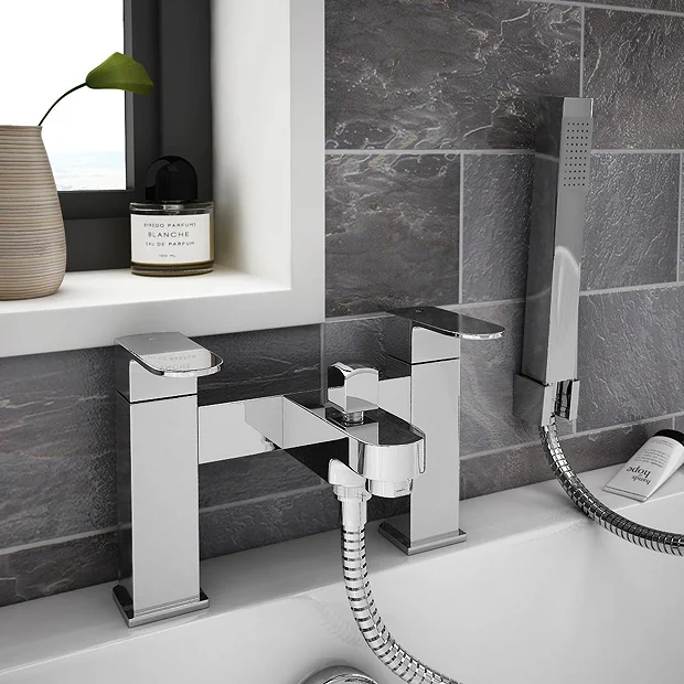 Amos Modern Bath Shower Mixer Incl. Shower Kit 1 Amos Modern Bath Shower Mixer Incl. Shower Kit