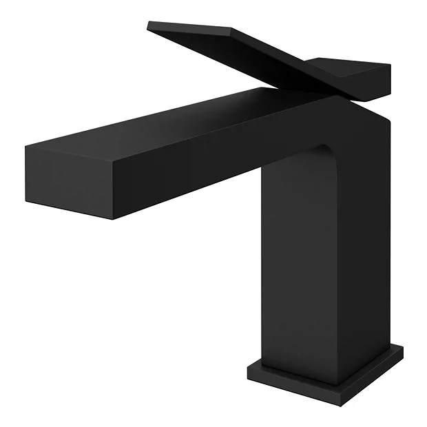 Arezzo Leva Mono Basin Mixer Tap Matt Black 1 Arezzo Leva Mono Basin Mixer Tap Matt Black