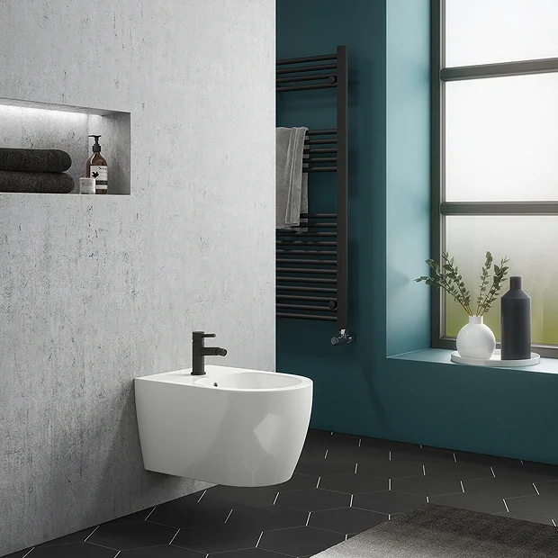 Arezzo Matt Black Bidet Mixer Tap 4 Arezzo Matt Black Bidet Mixer Tap - Image 4