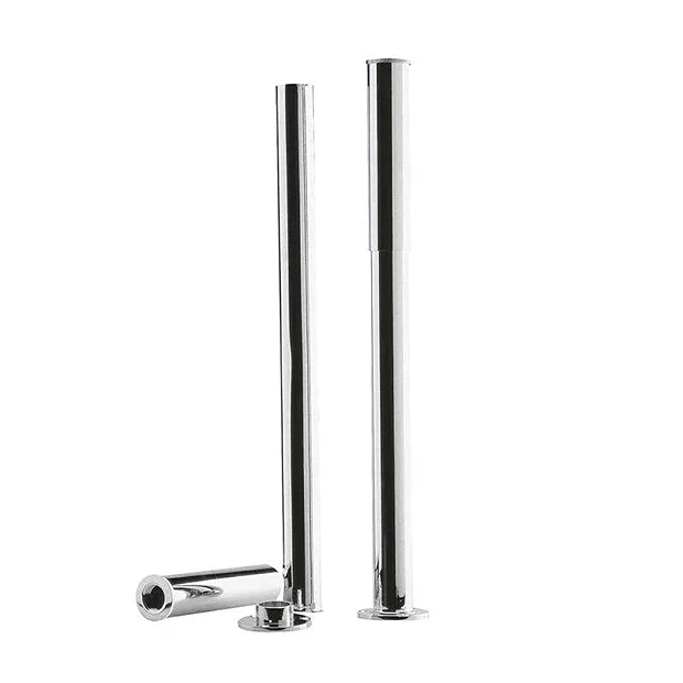 Hudson Reed Topaz Bath Shower Mixer With Extended Leg Set - Chrome 4 Hudson Reed Topaz Bath Shower Mixer With Extended Leg Set - Chrome - Image 4