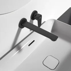 Ideal Standard Silk Black Cerafine O Wall Mounted Basin Mixer -Faucet Shop bd133xg d2