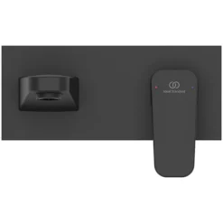 Ideal Standard Ceraplan Silk Black Single Lever Wall Mounted Basin Mixer 5 Ideal Standard Ceraplan Silk Black Single Lever Wall Mounted Basin Mixer -Faucet Shop bd244xg l1