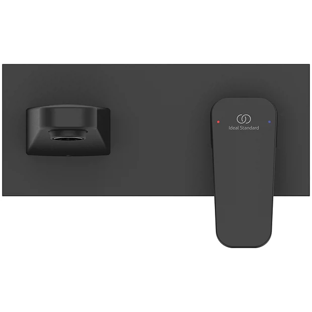 Ideal Standard Ceraplan Silk Black Single Lever Wall Mounted Basin Mixer 3 Ideal Standard Ceraplan Silk Black Single Lever Wall Mounted Basin Mixer - Image 3