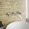 Belmont Traditional Wall Mounted Basin Mixer - Chrome