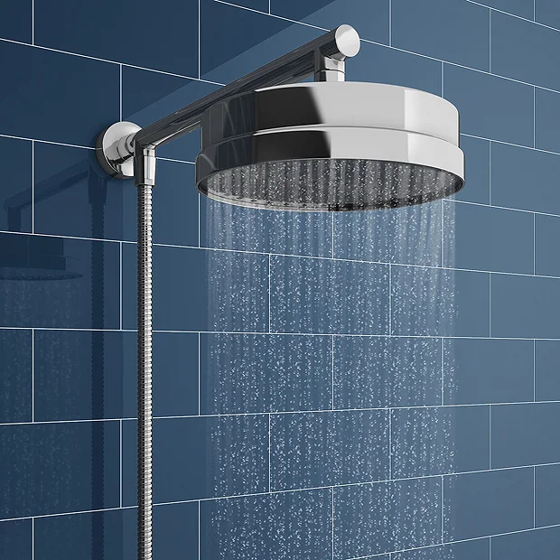 Bosa Modern Bath Shower Mixer Incl. Overhead Rainfall Shower Head 1 Bosa Modern Bath Shower Mixer Incl. Overhead Rainfall Shower Head