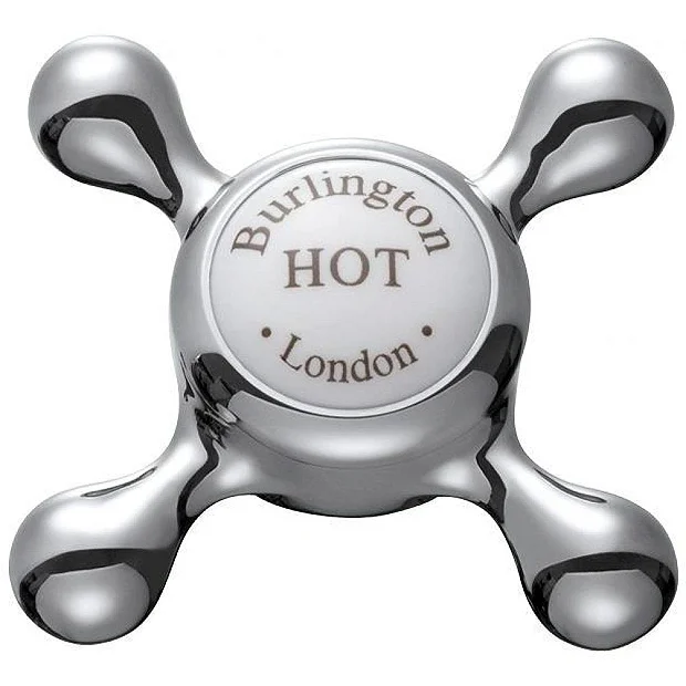 Burlington Claremont Regent - Chrome Basin Mixer Tap With Pop Up Waste 1 Burlington Claremont Regent - Chrome Basin Mixer Tap With Pop Up Waste