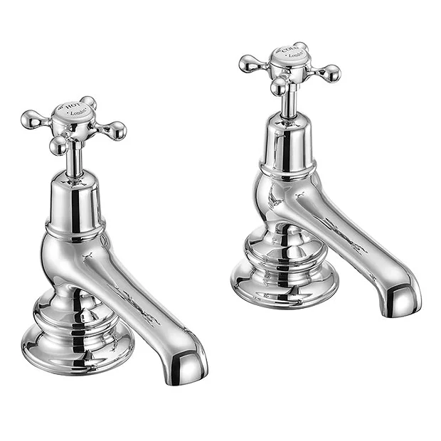 Burlington Claremont Regent - Chrome Bath Taps 1 Burlington Claremont Regent - Chrome Bath Taps