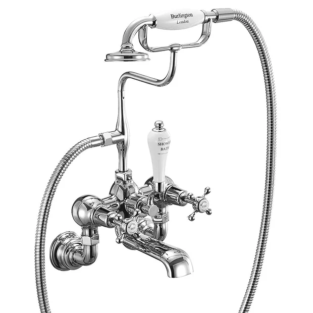 Burlington Claremont Regent - Wall Mounted Bath/Shower Mixer 2 Burlington Claremont Regent - Wall Mounted Bath/Shower Mixer - Image 2